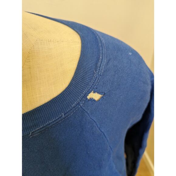 Vintage Miller Sweatshirt Drunk Cats XL "Are We Havin' Fun Yet?". Blue. - Picture 3 of 7